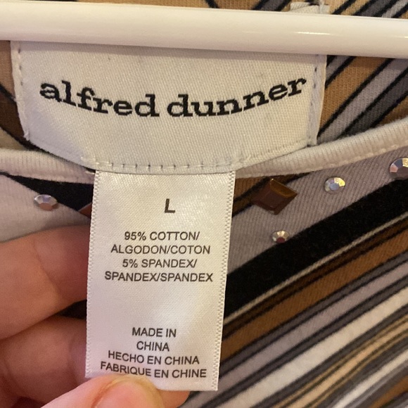 Alfred Dunner Size Large multicolored Top - Picture 5 of 12